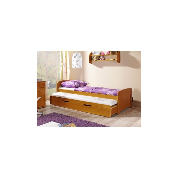 Dětská jednolůžková postel s přistýlkou Ismael
