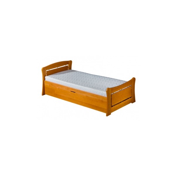 Dřevěná postel s přistýlkou a úložným prostorem Clementina 2