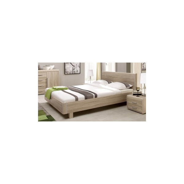Manželská postel Volinois RM - provedení dub světlý