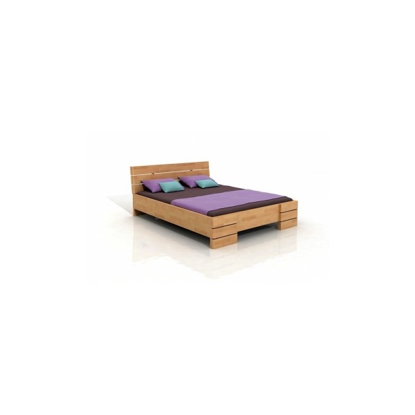 Dřevěná manželská postel Freja