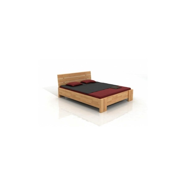 Dřevěná postel s úložným prostorem Inge