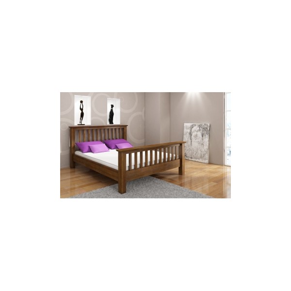 Dřevěná postel Lone