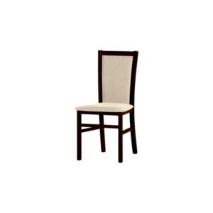 Čalouněná jídelní židle z masivu Gladis 2 - wenge
