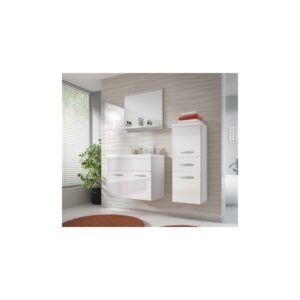 Bílá koupelna se závěsnými komponenty Horace 2