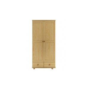 Dřevěná šatní skříň Tira
