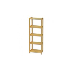 Vysoký policový regál Matias 3 ze dřeva borovice