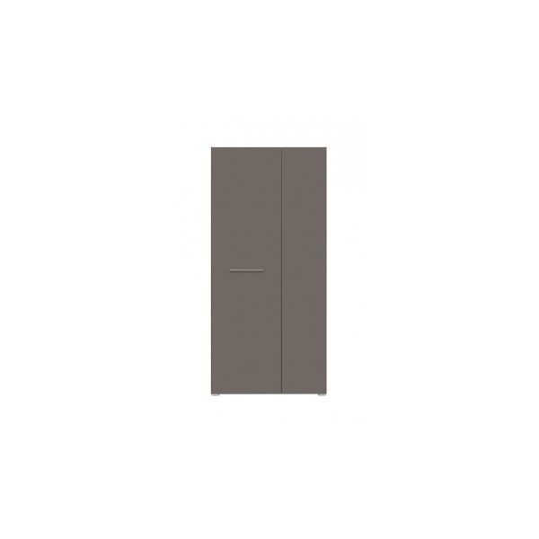 Šatní skříň Grey 2 - ořech columbia / šedý wolfram