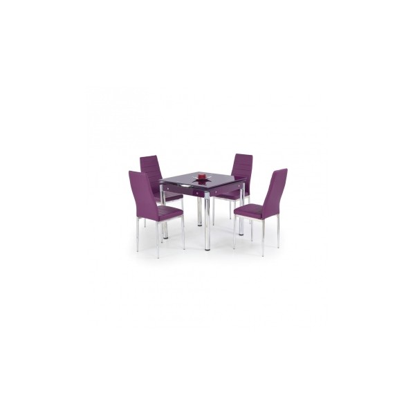 Skleněný stůl Nestor 2 - fialový
