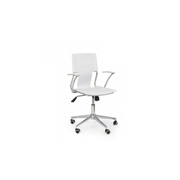 Bílá kancelářská židle Levia 1