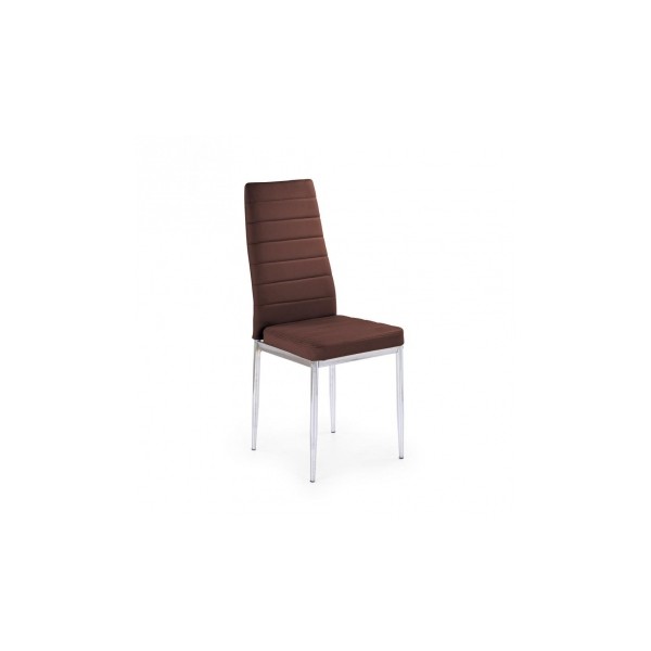 Čalouněná jídelní židle Kiva 3 - hnědá