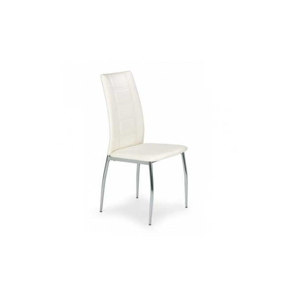 Čalouněná jídelní židle Maridel 1 - bílá