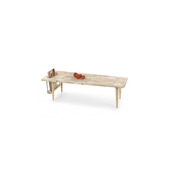 Konferenční stolek z kaučukového dřeva Gideon
