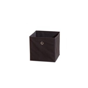 Látkový úložný box Heli 2 - černý