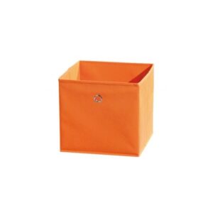 Látkový úložný box Heli 8 - oranžový