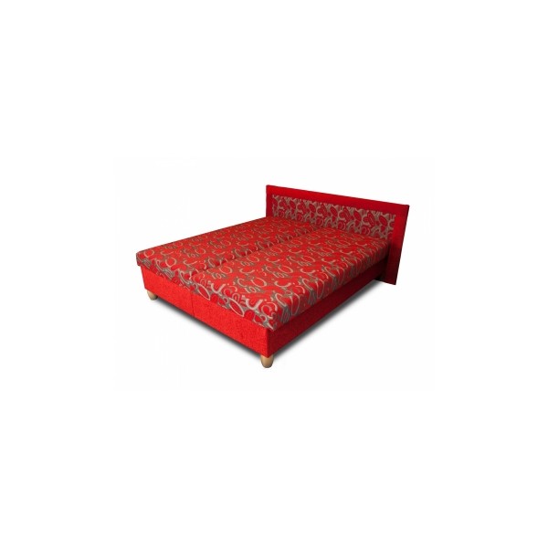 Výprodej - Čalouněná postel s úložným prostorem Galina