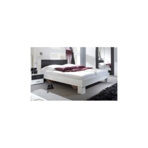 Bílá manželská postel s nočními stolky Veria boc
