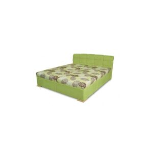 Čalouněná manželská postel Violetta - zelená