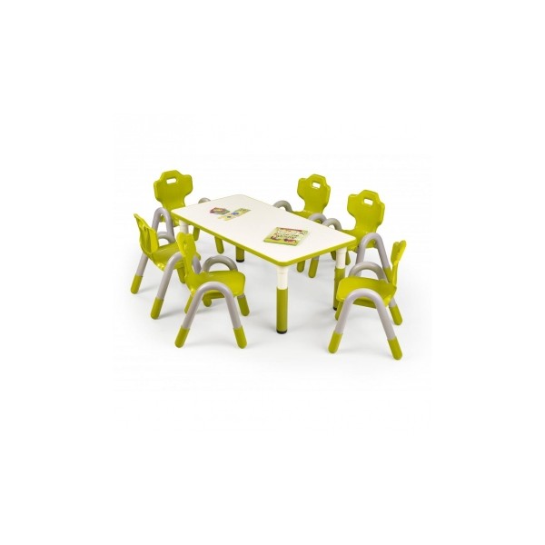 Dětský stůl Marty - zelený