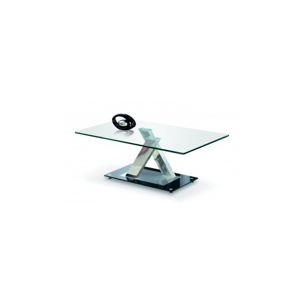 Skleněný konferenční stolek Paskal