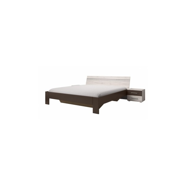Akce - Manželská postel s nočními stolky Bertol