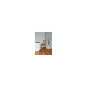 Výprodej - Barová židle Elena - ekokůže cayenne 1114/ořech světlý