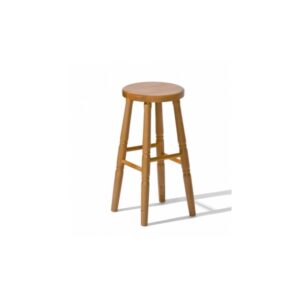 Výprodej - Dřevěná barová stolička Bonita - kaštan
