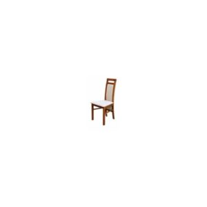 Výprodej - Čalouněná jídelní židle Alva - tkanina alison šedá/dub sonoma