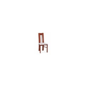 Výprodej - Dřevěná jídelní židle Rocco - ekokůže ma 02/mahagon