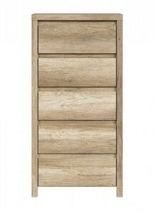 Výprodej - Šuplíková komoda Monument 5 - dub monument