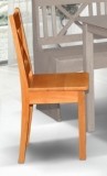 Výprodej - Jídelní židle Kalena - ½ oranž
