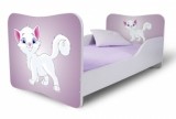 Výprodej - Dětská jednolůžková postel Kočička 1