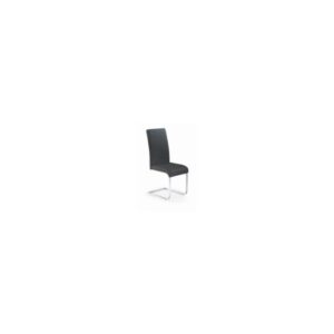 Výprodej - Čalouněná jídelní židle Label 2 - černá