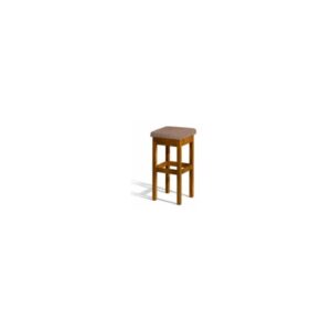 Výprodej - Dřevěná barová židle do kuchyně Ester - kalvados, mir-tex 4495